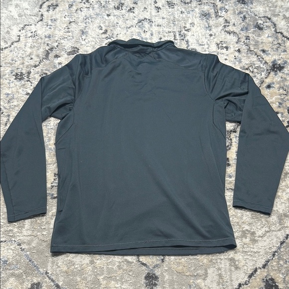Nike Dri-FIT Quarter Zip Pullover Long Sleeve Shirt Men’s Size L Gray - Picture 6 of 6